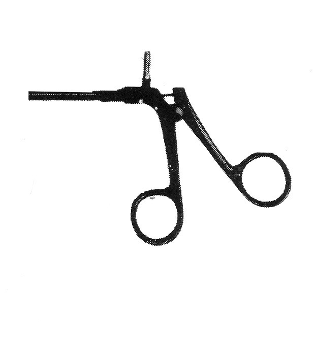 İZOLELİ BİYOPSİ FORSEPS E MODEL SAPLI  ÇAP : 5MM L 43CM